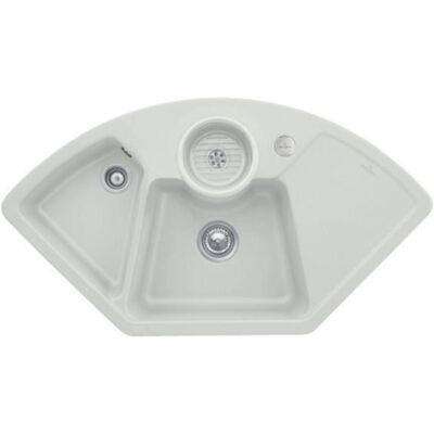 Fregadero de esquina Villeroy & Boch - Operación excéntrica - Steam CeramicPlus Fregadero de esquina Villeroy & Boch - Operación excéntrica - Steam CeramicPlus
