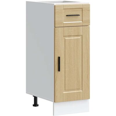 HELLOSHOP26 Mueble De Cocina Porto Con Prácticas Puertas Para Un Almacenamiento Optimizado 30 X 46 X 81,5 Cm Madera De Ingeniería De Roble Sonoma 020050245 HELLOSHOP26 Mueble De Cocina Porto Con Prácticas Puertas Para Un Almacenamiento Optimizado 30 X 46 X 81,5 Cm Madera De Ingeniería De Roble Sonoma 020050245