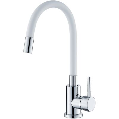 OEM Grifo De Cocina Blanco De Alta Presión, Grifo Giratorio Flexible De 360°, Grifo Para Fregadero Con Aireador Ahorrador De Agua, Grifo Mezclador Flexible Para La Cocina. OEM Grifo De Cocina Blanco De Alta Presión, Grifo Giratorio Flexible De 360°, Grifo Para Fregadero Con Aireador Ahorrador De Agua, Grifo Mezclador Flexible Para La Cocina.