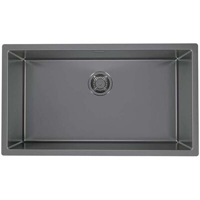 Alveus Quadrix Monarch - Fregadero, 79x45 Cm, Antracita 1122730 Alveus Quadrix Monarch - Fregadero, 79x45 Cm, Antracita 1122730