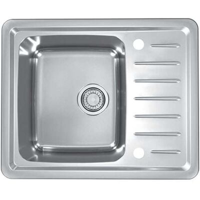 Alveus Galeo - Fregadero, 62x50 Cm, Con Control De Desagüe, Acero Inoxidable 1128552 Alveus Galeo - Fregadero, 62x50 Cm, Con Control De Desagüe, Acero Inoxidable 1128552