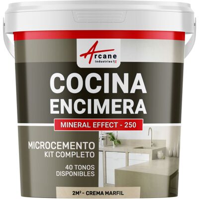 ARCANE INDUSTRIES Microcemento Cocina: Para Encimera Y Suelo De La Cocina ARCANE INDUSTRIES Microcemento Cocina: Para Encimera Y Suelo De La Cocina
