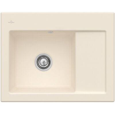 Villeroy & Boch - Fregadero de cocina compacto Subway 45 Marfil CeramicPlus Villeroy & Boch - Fregadero de cocina compacto Subway 45 Marfil CeramicPlus