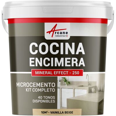 ARCANE INDUSTRIES Microcemento Cocina: Para Encimera Y Suelo De La Cocina ARCANE INDUSTRIES Microcemento Cocina: Para Encimera Y Suelo De La Cocina