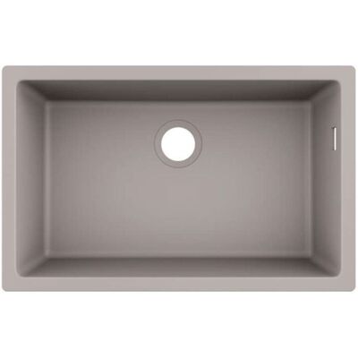 Fregadero bajo encimera Hansgrohe 660 - SilicaTec - 1 Cuenco Fregadero bajo encimera Hansgrohe 660 - SilicaTec - 1 Cuenco