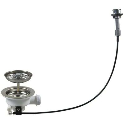 OEM Xk256c019 Sistema De Desagüe Para Fregadero, Colador De Cocina Tipo Cuenco Con Controlador De Cable, Kit De Desagüe Para Fregadero OEM Xk256c019 Sistema De Desagüe Para Fregadero, Colador De Cocina Tipo Cuenco Con Controlador De Cable, Kit De Desagüe Para Fregadero