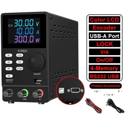 OEM Fuente De Alimentación Programable, Comunicación Usb Y Rs-232, 30v 10a 300w Rs232 OEM Fuente De Alimentación Programable, Comunicación Usb Y Rs-232, 30v 10a 300w Rs232