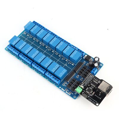 OEM Módulo De Control De Servidor Web, Relé Lan/wan Ethernet Real, Controlador De Red De 16 Canales Para Smartphone/ordenador OEM Módulo De Control De Servidor Web, Relé Lan/wan Ethernet Real, Controlador De Red De 16 Canales Para Smartphone/ordenador