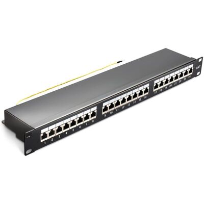 OEM Panel De Conexión Modular Cat7 De 19" Y 24 Puertos Para Módulos Keystone – Cable Lan Rj45 Blindado, Montaje En Rack OEM Panel De Conexión Modular Cat7 De 19" Y 24 Puertos Para Módulos Keystone – Cable Lan Rj45 Blindado, Montaje En Rack