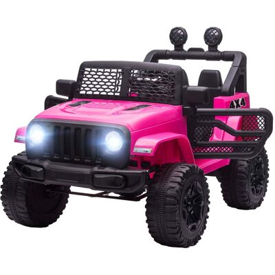 HELLOSHOP26 Coche Eléctrico Todoterreno Para Niños 100 X 65 X 72 Cm Control Remoto Parental Faros Led Diseño Moderno En Pp Rosa 210000467 HELLOSHOP26 Coche Eléctrico Todoterreno Para Niños 100 X 65 X 72 Cm Control Remoto Parental Faros Led Diseño Moderno En Pp Rosa 210000467