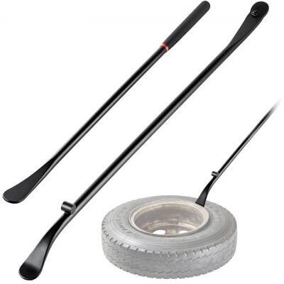 OEM Barras De Neumáticos 2 Piezas Largo De 97 Cm Y 76,5 Cm, Cuchara Para Desmontar Neumáticos De Acero De Aleación Resistente, Para Camiones, Semirremolques, Vehículos Todoterreno, Furgonetas OEM Barras De Neumáticos 2 Piezas Largo De 97 Cm Y 76,5 Cm, Cuchara Para Desmontar Neumáticos De Acero De Aleación Resistente, Para Camiones, Semirremolques, Vehículos Todoterreno, Furgonetas