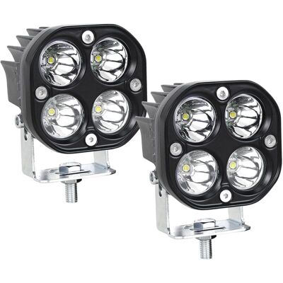 OEM Juego De 2 Luces Led Impermeables De 7,6 Cm Y 40 W Para Conducción Todoterreno, Para Wrangler Offroad 4x4, Coche, Camión, Atv, Utv, Suv, Barco Y Motocicleta OEM Juego De 2 Luces Led Impermeables De 7,6 Cm Y 40 W Para Conducción Todoterreno, Para Wrangler Offroad 4x4, Coche, Camión, Atv, Utv, Suv, Barco Y Motocicleta