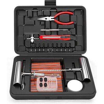 OEM Kit De Reparación De Neumáticos, 70 Piezas, Profesional, Resistente, Para Reparación De Pinchazos, Sin Cámara, Para Coche, Motocicleta, Camión, Atv, Tractor, Rv, Suv Y Remolque. OEM Kit De Reparación De Neumáticos, 70 Piezas, Profesional, Resistente, Para Reparación De Pinchazos, Sin Cámara, Para Coche, Motocicleta, Camión, Atv, Tractor, Rv, Suv Y Remolque.