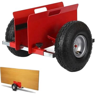 OEM Carro Para Paneles, Abrazadera Ajustable, Neumáticos Todoterreno, Rojo OEM Carro Para Paneles, Abrazadera Ajustable, Neumáticos Todoterreno, Rojo