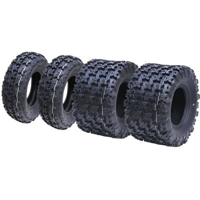 Neumáticos Quad - Wanda - Wp02 Y Wp01 - 20x11.00-9 Y 21x7.00-10 - 6ply - Sin Cámara - Marcado E Neumáticos Quad - Wanda - Wp02 Y Wp01 - 20x11.00-9 Y 21x7.00-10 - 6ply - Sin Cámara - Marcado E