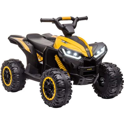 HELLOSHOP26 Quad Eléctrico Infantil Todoterreno 83 X 53 X 55.5 Cm 2 Velocidades 3-6 Km/h Asiento Ergonómico Diseño Moderno En Pp Amarillo 210000523 HELLOSHOP26 Quad Eléctrico Infantil Todoterreno 83 X 53 X 55.5 Cm 2 Velocidades 3-6 Km/h Asiento Ergonómico Diseño Moderno En Pp Amarillo 210000523