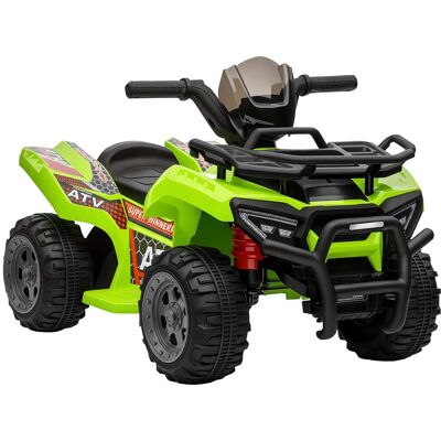 HELLOSHOP26 Quad Eléctrico Infantil Todoterreno 70 X 42 X 45 Cm Velocidad 2 Km/h Autonomía 45 Min Jardín Diseño Moderno De Pp Verde 210000499 HELLOSHOP26 Quad Eléctrico Infantil Todoterreno 70 X 42 X 45 Cm Velocidad 2 Km/h Autonomía 45 Min Jardín Diseño Moderno De Pp Verde 210000499