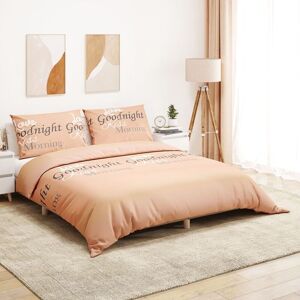 vidaXL Conjunto de Ropa de Cama Rosa 260x240cm - Juego de Edredón vidaXL Conjunto de Ropa de Cama Rosa 260x240cm - Juego de Edredón