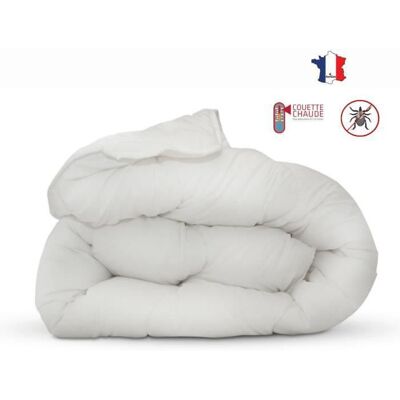 Edredón Blanco Abeil - 220x240cm - Cálido - 400g/m² Edredón Blanco Abeil - 220x240cm - Cálido - 400g/m²