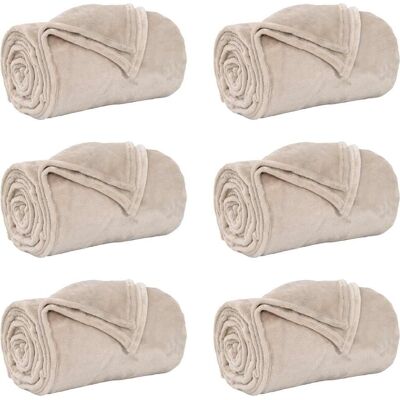 Mantitas De Sofá 6 Uds. Beige 220 X 240 Cm 8.23 Lana Vidaxl Mantitas De Sofá 6 Uds. Beige 220 X 240 Cm 8.23 Lana Vidaxl