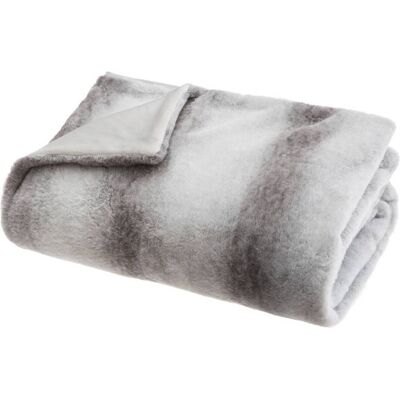 Atmosphera Créateur D'intérieur - Colcha gris bicolor 130x180cm - Bed cover Atmosphera Créateur D'intérieur - Colcha gris bicolor 130x180cm - Bed cover