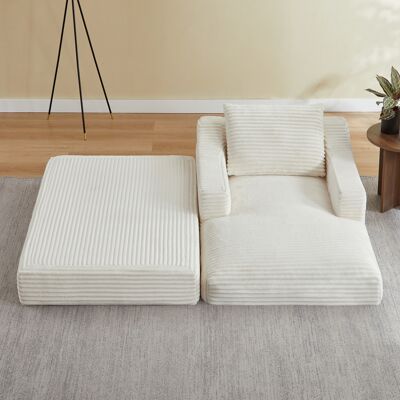Sofá Cama Individual De Espuma Doble Capa Okmyhome Sofá Cama Individual De Espuma Doble Capa Okmyhome