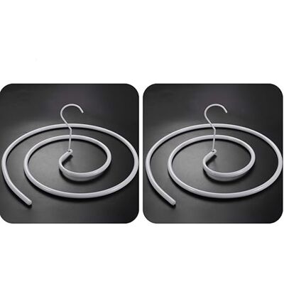 Ahlsen - Paquete De 2 Perchas En Espiral Para Mantas, Edredones Secados Al Sol, Sábanas Y Colchones (redondos) Ahlsen - Paquete De 2 Perchas En Espiral Para Mantas, Edredones Secados Al Sol, Sábanas Y Colchones (redondos)