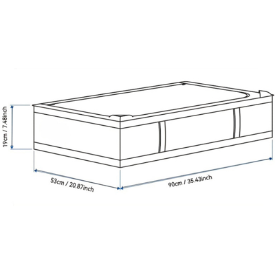OEM Caja De Almacenamiento Para Debajo De La Cama Con Tapa, Material Resistente, Lavable, Plegable, Caja De Almacenamiento Para Ropa, Mantas, Ropa De Cama, Zapatos, 70 X 42 X 18 Cm, Juego De 2, Blanco OEM Caja De Almacenamiento Para Debajo De La Cama Con Tapa, Material Resistente, Lavable, Plegable, Caja De Almacenamiento Para Ropa, Mantas, Ropa De Cama, Zapatos, 70 X 42 X 18 Cm, Juego De 2, Blanco