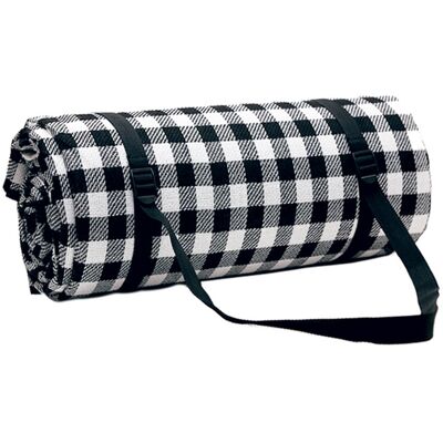OEM Manta Extragrande Para Picnic, Camping O Playa, Impermeable Con Asa, 200 X 200 Cm - Negra OEM Manta Extragrande Para Picnic, Camping O Playa, Impermeable Con Asa, 200 X 200 Cm - Negra