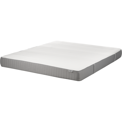 Beliani Colchón de látex gris y blanco Euro Super King - Colchón Beliani Colchón de látex gris y blanco Euro Super King - Colchón