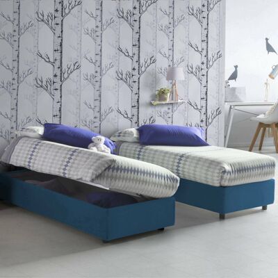 Cama con almacenamiento DMORA Diana - Hecho en Italia Cama con almacenamiento DMORA Diana - Hecho en Italia