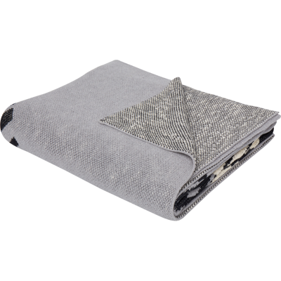 Manta para niños Beliani Gris Algodón 130 x 180 cm - Manta infantil Manta para niños Beliani Gris Algodón 130 x 180 cm - Manta infantil