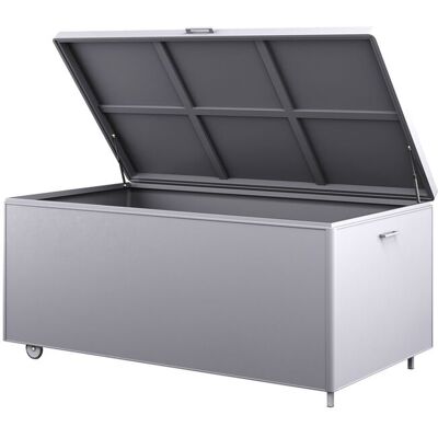 OEM Caja De Jardín Para Almohadas, Mantas, Contenedor 954l 160x82 Zumm Aluminio Blanco Homms OEM Caja De Jardín Para Almohadas, Mantas, Contenedor 954l 160x82 Zumm Aluminio Blanco Homms