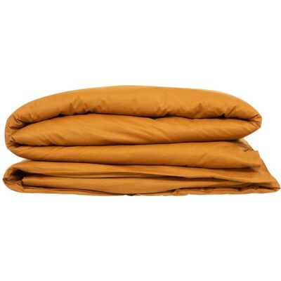 Funda nórdica de algodón Carina Atmosphera - Amarillo comino - Funda nórdica Funda nórdica de algodón Carina Atmosphera - Amarillo comino - Funda nórdica