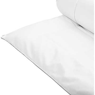 Edredón de doble capa para todas las estaciones - 155x220cm - Blanco Edredón de doble capa para todas las estaciones - 155x220cm - Blanco