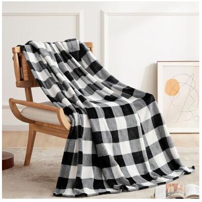 OEM Manta De Lana Con Estampado De Cuadros Tipo Búfalo, Suave, Cálida Y Cómoda, Ideal Para Sofá O Cama. Combinación De Colores Blanco Y Negro. Medidas: 60 X 80 Pulgadas. OEM Manta De Lana Con Estampado De Cuadros Tipo Búfalo, Suave, Cálida Y Cómoda, Ideal Para Sofá O Cama. Combinación De Colores Blanco Y Negro. Medidas: 60 X 80 Pulgadas.