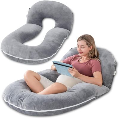 OEM Cojín De Lectura, Ideal Para Leer, Dormir, Aliviar Las Piernas Cansadas, Relajarse En La Cama O En El Sofá. Ofrece Comodidad Personalizada Y Soporte Ergonómico. Color Gris. OEM Cojín De Lectura, Ideal Para Leer, Dormir, Aliviar Las Piernas Cansadas, Relajarse En La Cama O En El Sofá. Ofrece Comodidad Personalizada Y Soporte Ergonómico. Color Gris.