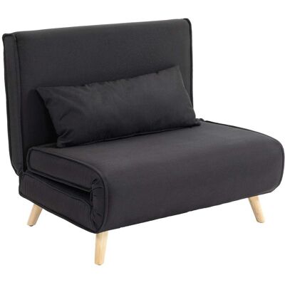 NORTHIX Sillon Para Dormir 2 En 1 Hasta 350 Kg Sofa Cama Con Funcion De Cama Cojines Decorativos Sillon Plegable Con Respaldo Ajustable Aspecto Lino 202105334 NORTHIX Sillon Para Dormir 2 En 1 Hasta 350 Kg Sofa Cama Con Funcion De Cama Cojines Decorativos Sillon Plegable Con Respaldo Ajustable Aspecto Lino 202105334