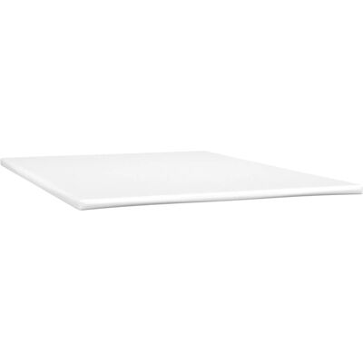 vidaXL Colchón Protector 140x190x5 cm Blanco - Colchón Protector vidaXL Colchón Protector 140x190x5 cm Blanco - Colchón Protector