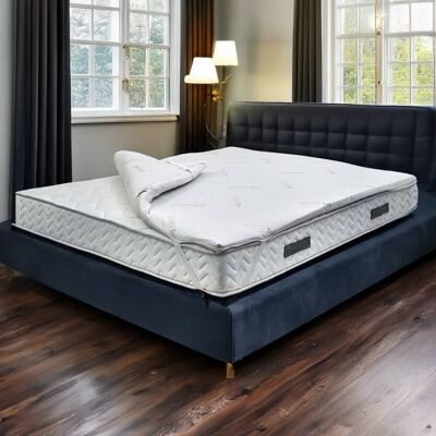 Talamo Italia Dmatr Colchón Superior - Espuma Viscoelástica, Hipoalergénico, Italia Talamo Italia Dmatr Colchón Superior - Espuma Viscoelástica, Hipoalergénico, Italia