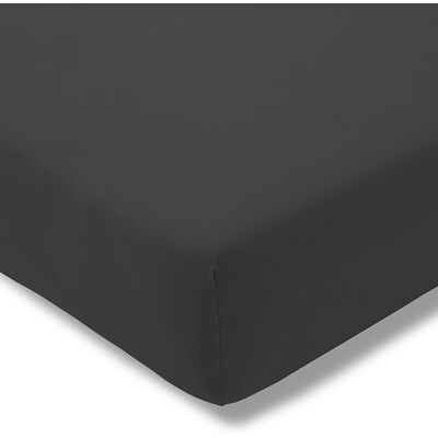 ESTELLA Sábana Ajustable de Jersey - 180-200cm - Pizarra - Ropa de cama ESTELLA Sábana Ajustable de Jersey - 180-200cm - Pizarra - Ropa de cama