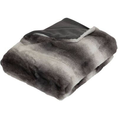 Manta De Piel Grizzli 120x160 Gris - Atmosphera Créateur D'Intérieur Manta De Piel Grizzli 120x160 Gris - Atmosphera Créateur D'Intérieur