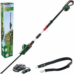 Bosch tijeras cortasetos telescópicas a batería UniversalHedgePole 18 (1 batería, sistema de 18 V, hoja de 43 cm de largo)