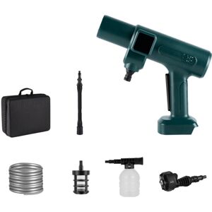 IROVAMI Hidrolimpiadora Inalámbrica De Alta Presión De 18 V Para Uso Doméstico Y Automotriz, Con Depósito De Espuma, 6 Boquillas En 1 Y Manguera De Jardín De 5 M. IROVAMI Hidrolimpiadora Inalámbrica De Alta Presión De 18 V Para Uso Doméstico Y Automotriz, Con Depósito De Espuma, 6 Boquillas En 1 Y Manguera De Jardín De 5 M.