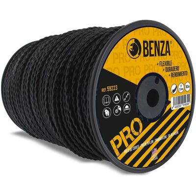 BENZA Vortex - Hilo Trenzado Pro - Bobina L - Ø 3,9mm - 128metros BENZA Vortex - Hilo Trenzado Pro - Bobina L - Ø 3,9mm - 128metros