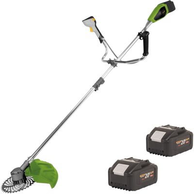 Desbrozadora A Batería Procraft Pta-41-bb De 40 V (2 × 20 V), 420 Mm, Sin Escobillas + 2 Baterías De 8,0 Ah - Sin Cargador Desbrozadora A Batería Procraft Pta-41-bb De 40 V (2 × 20 V), 420 Mm, Sin Escobillas + 2 Baterías De 8,0 Ah - Sin Cargador