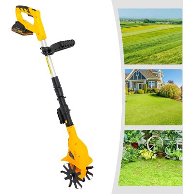 SENDERPICK Cultivador A Batería, Cultivador Eléctrico Portátil, Cultivador Inalámbrico SENDERPICK Cultivador A Batería, Cultivador Eléctrico Portátil, Cultivador Inalámbrico