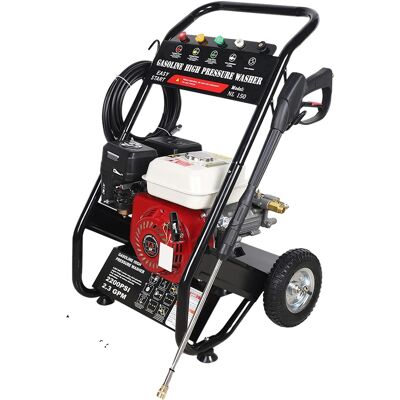 OEM Limpiadora De Alta Presión, Motor De 7,5 Cv, 5 Opciones De Boquilla, Arranque Manual. OEM Limpiadora De Alta Presión, Motor De 7,5 Cv, 5 Opciones De Boquilla, Arranque Manual.