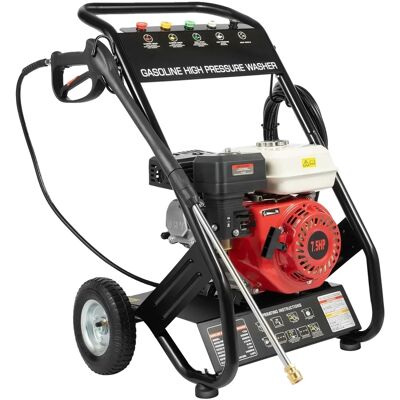 OEM Hidrolimpiadora De Alta Presión, Motor De 7,5 Cv, Potencia De Limpieza De 2200 Psi, Color Negro. OEM Hidrolimpiadora De Alta Presión, Motor De 7,5 Cv, Potencia De Limpieza De 2200 Psi, Color Negro.