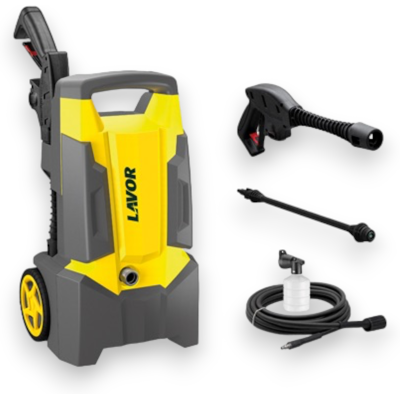 Hidrolimpiadora De Agua Fría 1500w 110 Bar Con Lanza De Alta Presión Lavor Dive 110 Hidrolimpiadora De Agua Fría 1500w 110 Bar Con Lanza De Alta Presión Lavor Dive 110